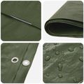 vidaXL Plachta s očkami Zelená 4 x 5 m 90 gsm PE