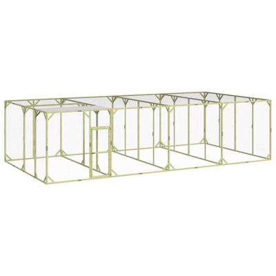 vidaXL Kurník 800x400x200 cm impregnovaná masívna borovica