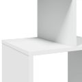 vidaXL Knižnica biela 92x29x188 cm kompozitné drevo