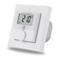 Homematic IP   Nástěnný termostat se senzorem vlhkosti a spínaným výstupem 230V – zápustná montáž  - HmIP-BWTH