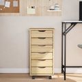vidaXL Mobilný úložný kabinet s priehradkami MOSS 34 x 39 x 65,5 cm