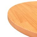 vidaXL Stolová doska okrúhla voskovohnedá Ø60x2,5 cm borovicový masív