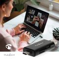 Čítačka pamäťových kariet NEDIS CRDRU31 USB 3.2 Gen1