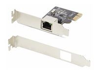 Sieťový adaptér - PCI Express x1 nízky profil - Gigabit Ethernet x 1 - čierna - kompatibilný s TAA
