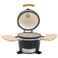 Záhradný keramický gril, údiareň Kamado, 33 cm