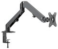 Neomounts DS70-700BL1/Držák displeje/na stůl/17-27"/svorka/VESA 100X100/nosn. 7kg/plynový píst/1 displej/černý Držák, VESA, stolní, pro plochý monitor, úhloprícka 17"-27", náklon, otácení, rotace, nosnost 7kg, cerný