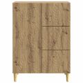 vidaXL Servírovacia skriňa Dub artisan 66 x 34,5 x 90 cm