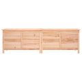 vidaXL Záhradný úložný box 198,5x50x56,5 cm jedľové masívne drevo