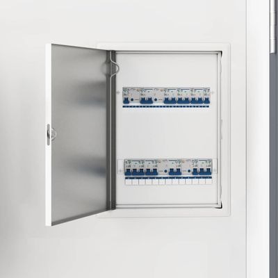 vidaXL Access Panel Biela 43 x 33 x 3 cm Oceľ
