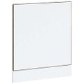 vidaXL Panel umývačky riadu Porto tmavý dub 60x1,5x57 cm kompozitné drevo