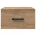 vidaXL Nočný stolík dub artisan 35 x 35 x 20 cm Kompozitné drevo