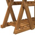 vidaXL Stojan na rastliny Prírodná 95 x 25 x 101,5 cm