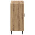 vidaXL Skriňa na topánky HAARLEM 59,5 x 39,5 x 89,5 cm Dub artisan