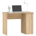 vidaXL Stôl dub sonoma 100x55x75 cm spracované drevo