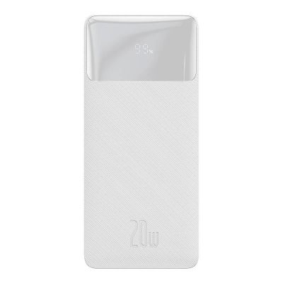 Powerbanka Baseus Bipow 10000 mAh, 20 W (biela)
