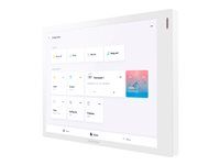 Government verzia - ovládací panel s dotykovou obrazovkou - 7", montáž na stenu - káblové - 10/100 Ethernet - smooth white