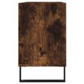 vidaXL TV skrinka dymový dub 103,5x30x50 cm spracované drevo