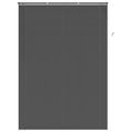 vidaXL Žalúzia Strieborná šedá 213 x 150 cm 25 mm PVC
