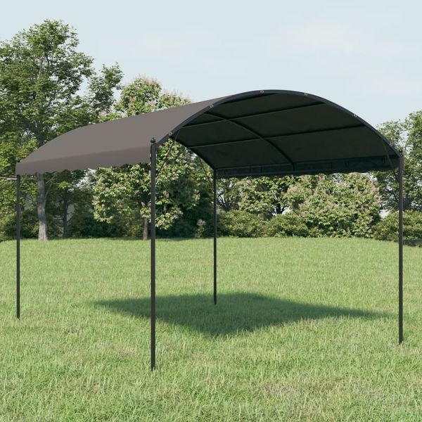 vidaXL Tieniaca plachta 3x4 m, antracitová