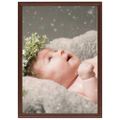 vidaXL Fotorámiky na stôl, koláž 3 ks, tmavočervené 10x15 cm