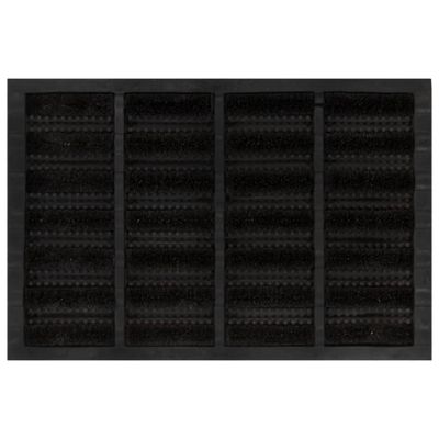 vidaXL Rohožka pred dvere obdĺžniková 40x60 cm guma a kokosové vlákno