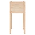 VidaXL Kvetináče 2 ks 40x40x81 cm borovicový masív