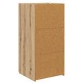 vidaXL Servírovacia skriňa dub artisan 45 x 42,5 x 93 cm
