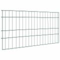 vidaXL Sada plotu pre rybník 5 ks 100 x 50 cm Oceľ Zelená