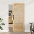 vidaXL Posuvné dvere ORKDAL 86 x 211 cm Borovicový masív