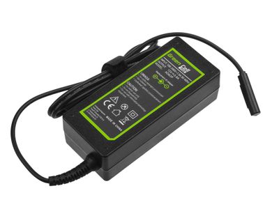Green Cell AD62P PRO nabíjačka/AC adaptér pre Microsoft Surface RT, RT/2, Pro i Pro 2 12V 3.6A 48W
