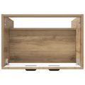 vidaXL Kúpeľňová skrinka pod umývadlo Dub artisan 78,5 x 37,5 x 81 cm