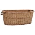 vidaXL Košík s rúčkami na palivové drevo 88x57x34 cm prírodná vŕba
