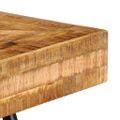 vidaXL Písací stôl 118x50x75 cm masívne mangovníkové drevo
