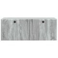 vidaXL Nástenná TV skrinka 78,5 x 31 x 30 cm Sivý Sonoma
