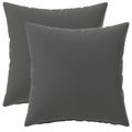 vidaXL Poťah na podložku 2 pcs HEERLEN Antracitová 50 x 50 cm