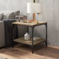 vidaXL Príručný stolík dub sonoma 40x40x40 cm spracované drevo