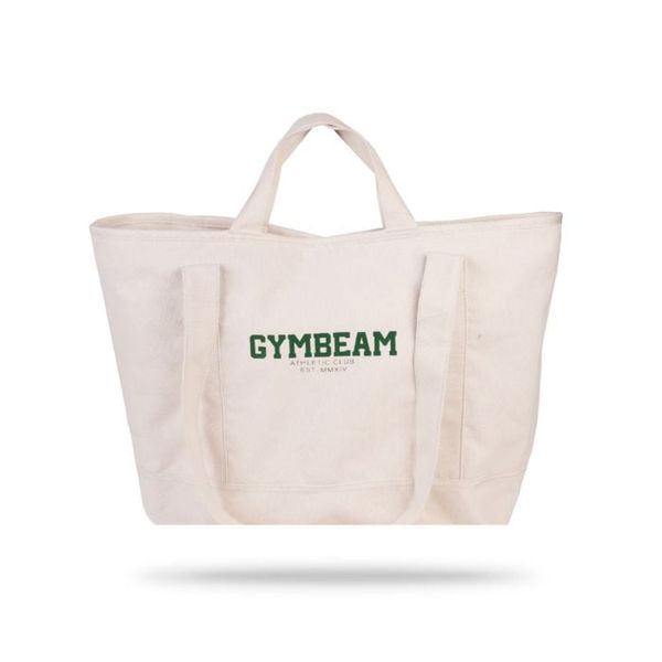 Taška Athletic Club Beige - GymBeam