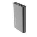 Setty Recycling power bank 5000 mAh 12W sivý QRPB5-12-18