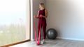 Latexová sada cvičebních pásů Long Band Ls-1, 1,5-11,5 kg, 5 pásů, barevná, REBEL ACTIVE