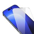 Baseus Crystal Tvrdené sklo odolné voči prachu 0,3 mm pre iPhone 14 Pro (2 ks)