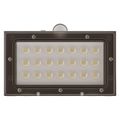 LED solárne svetlo EMOS ZG161S BRIXO s pohybovým čidlom, biely, neutrálna biela