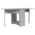vidaXL Jedálenský stôl 138 x 70 x 73,5 cm Kompozitné drevo Sivý Sonoma