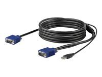 KVM kábel - 10ft Rackmount konzolový kábel - RKCONSUV10