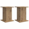 vidaXL Stojan na rastliny 2 ks Dub artisan 30,5 x 30 x 43 cm