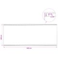vidaXL Plachta s očkami Zelená 2 x 5 m 260 gsm PE