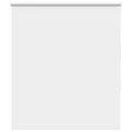 vidaXL Roleta Zatemnenie biela 130x130cm Šírka látky 126,6cm Polyester