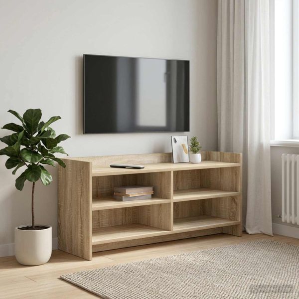 vidaXL TV skrinka 100 x 33 x 47 cm Dub sonoma Kompozitné drevo