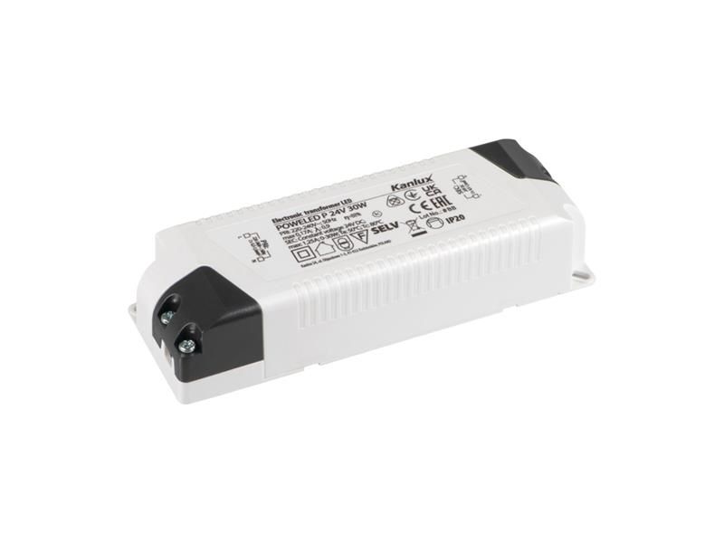 Zdroj napájací pre LED 24V 30W KANLUX Poweled P