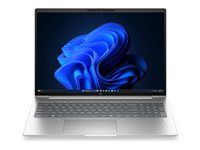 AI PC - dizajn so závesom 177 stupňov - AMD Ryzen 5 - 230 / až 4.9 GHz - FreeDOS - Radeon 760M - 16 GB RAM - 512 GB SSD NVMe - 16" IPS 1920 x 1200 - Gigabit Ethernet - Wi-Fi 6E, Bluetooth - strieborná - kbd: česká/slovenská - s HP 3 roky podpory mimo miesto pre notebooky