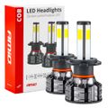 LED žiarovky hlavného svietenia COB 4Side H7 AMiO